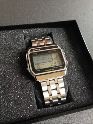 Vintage Lcd Armbanduhren Cheap Omega LCD Red Time Computer Watch