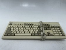 Vintage Dell QuietKey PS/2 Computer Keyboard Beige SK-8000 Wired PS2 PC