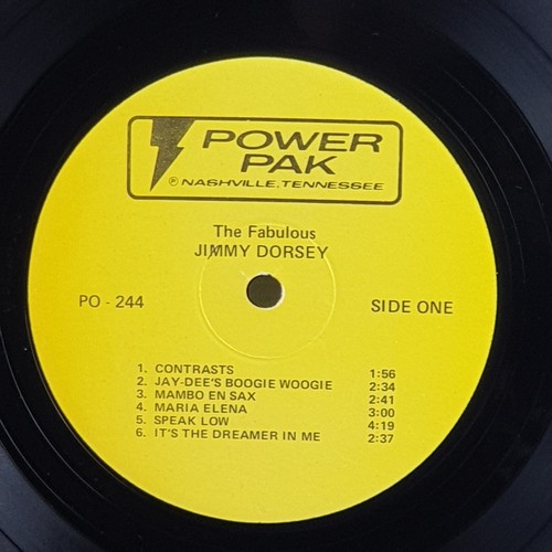 Vtg Jimmy Dorsey PLAYS HIS BIGGEST HITS Jazz Boogie PO244 USA 1974 33 Rpm 12" Vg - Picture 6 of 7