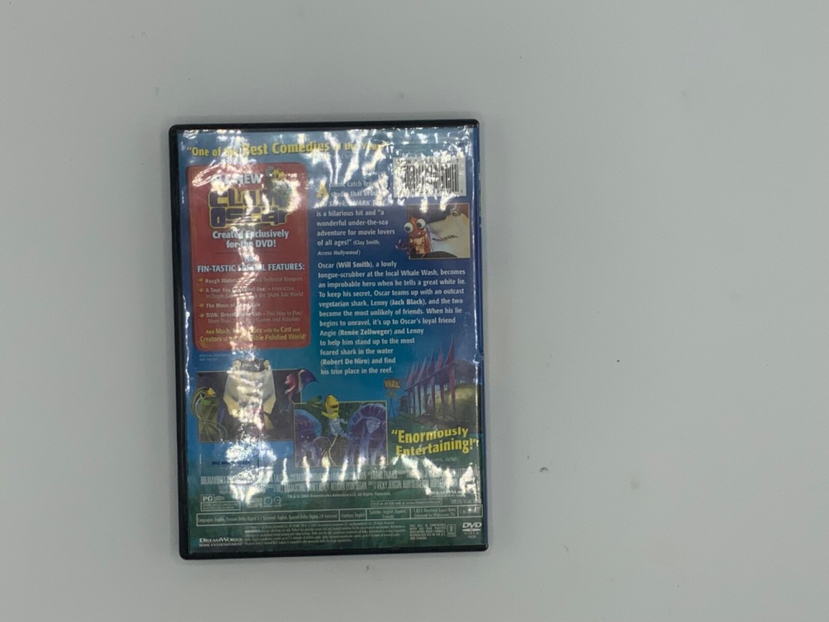 Shark Tale (DVD, 2005) Will Smith Angelina Jolie Jack Black