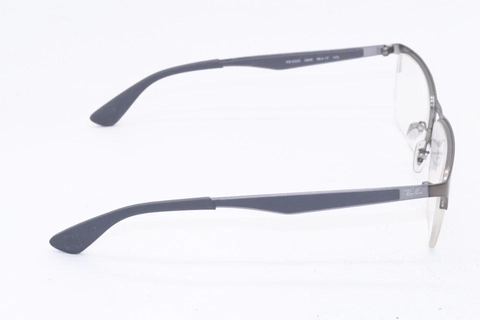 NUEVAS GAFAS RAY-BAN RB 6335 2855 GRIS METAL MONTURAS AUTÉNTICAS 56-17 Foto 4 de 4