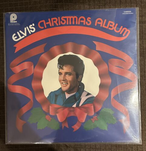 ULTRA RARE!!! Elvis SEALED GREENBACK WITH ERROR!!! - Elvis' Christmas Album - Picture 3 of 8
