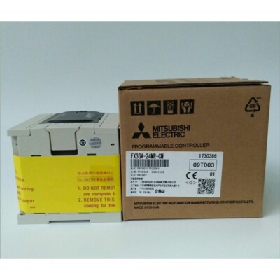 One New Mitsubishi FX3GA-24MR-CM Programmable Controller FX3GA24MRCM