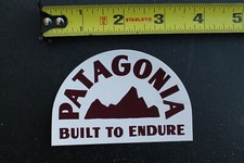 Patagonia Built To Endure OG Ski Snowboard Mountain V25 Vintage Surfing STICKER