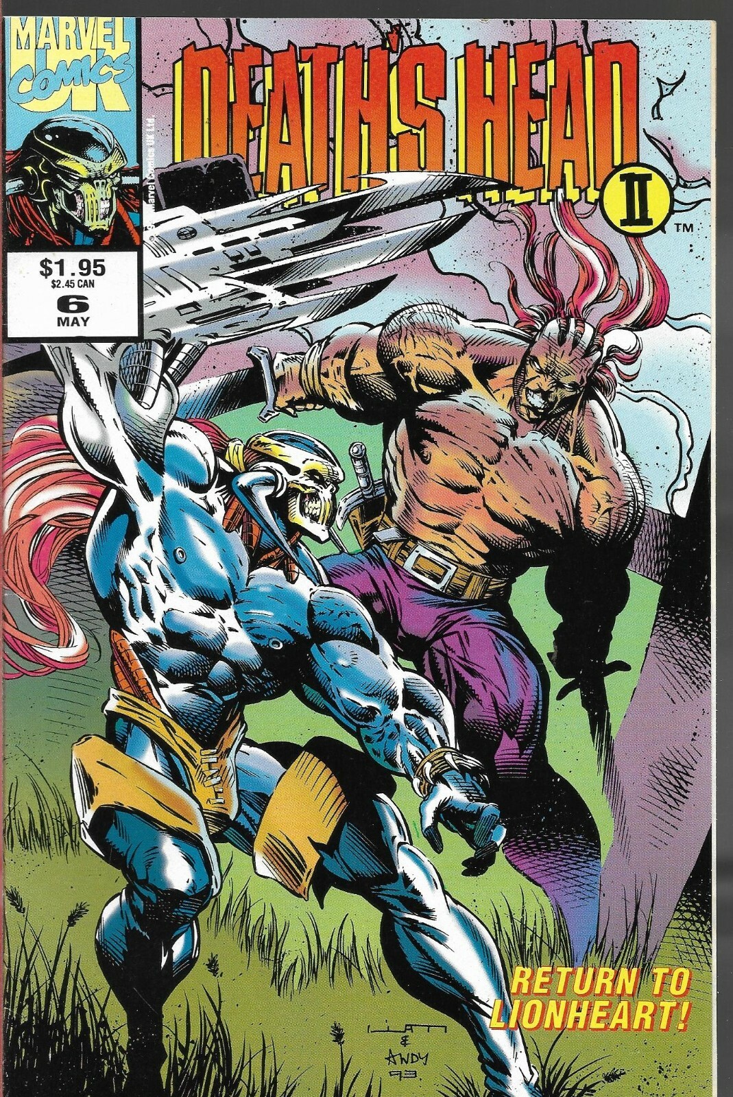 DEATH'S HEAD II (1992) #6 - Back Issue (S)