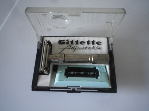 ANCIEN RASOIR GILLETTE ADJUSTABLE 1/9, razor