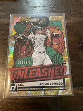 2021 DONRUSS NOLAN ARENADO UNLEASHED INSERT GOLD #355/999 COLORADO ROCKIES