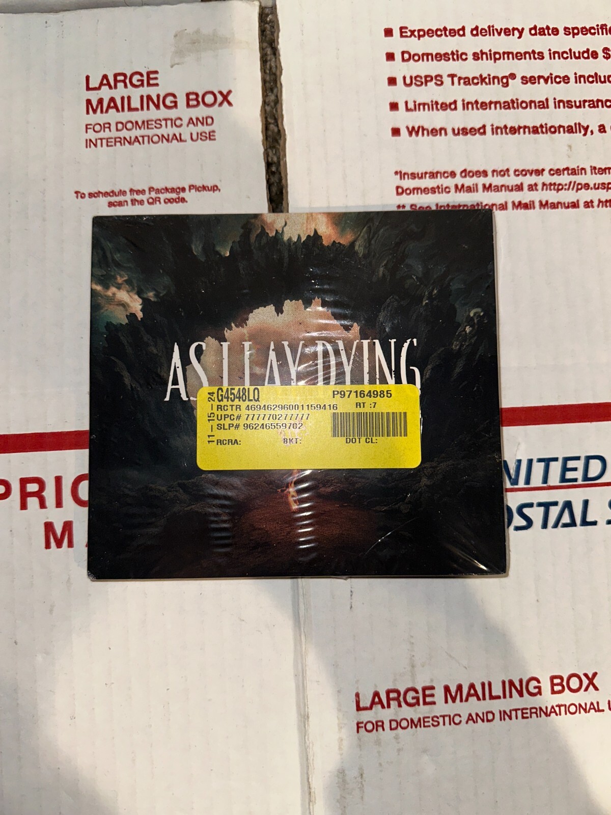 ASILAY DYING THROUGH STORMS AHEAD SEALED CD FAST/FREE SHIPPING
