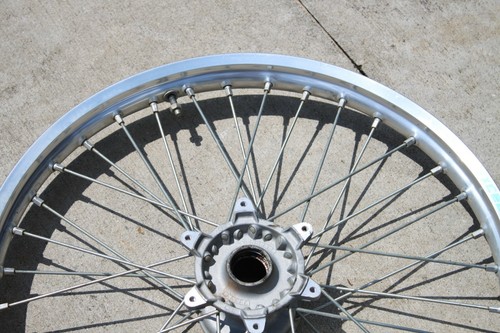 02-2022 Yamaha YZ250 Excel Takasago Front Rim Wheel Hub Rim 21x1.60 2096 Z3 - Picture 2 of 8