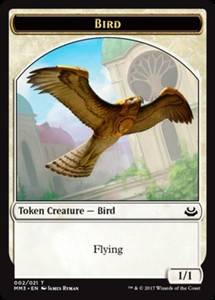 Bird Token x4 - Modern Masters 2017 - NM-Mint, English - Modern Masters 2017