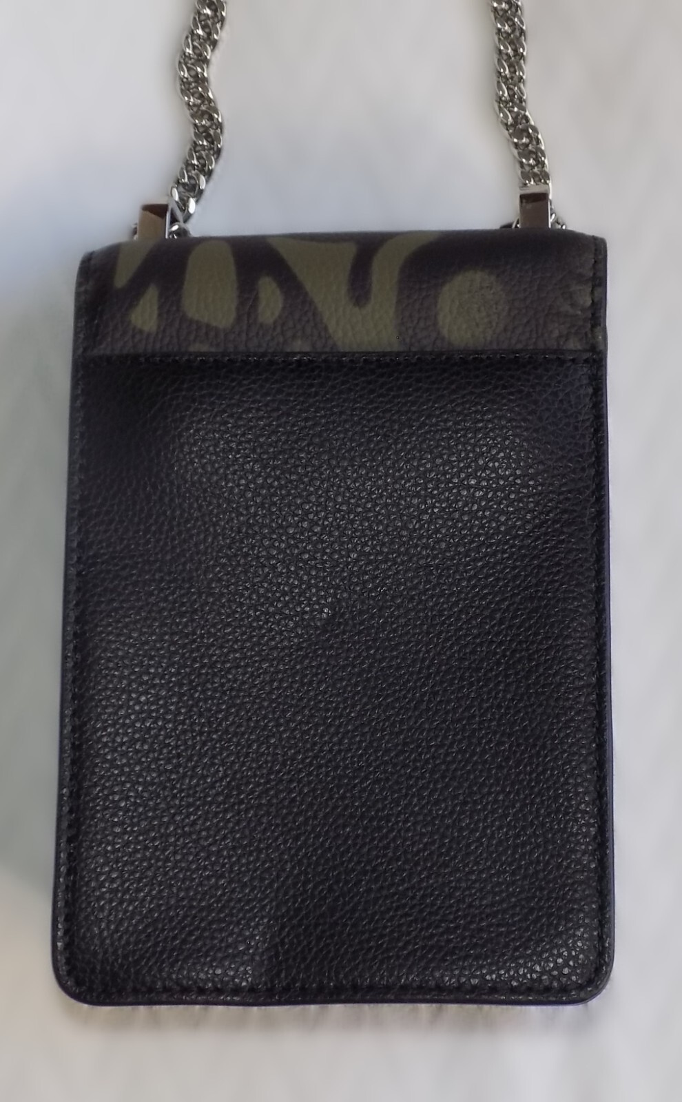 DKNY Elissa Graffiti Print Cowhide Leather Crossbody Purse (Rare Color) NWOT image 5