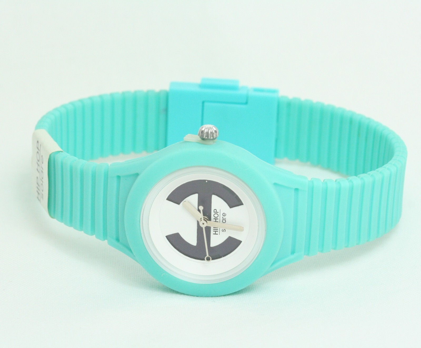 Orologio da polso Hip Hop Solare Azure in silicone HWU0535 nuovo