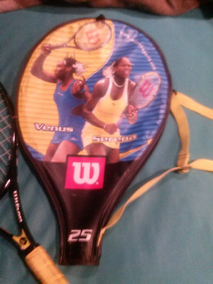 Wilson 25 Pink Venus Serena Tennis Racket 3 7/8