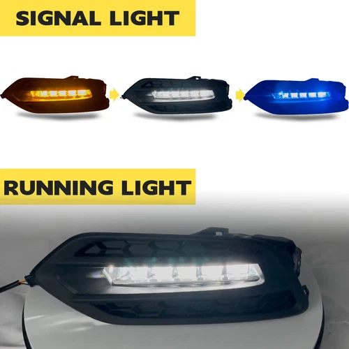 Luces antiniebla LED 19-22 aptas para Honda HR-V HRV 2019 2010 2021 2022 con par DRL - Imagen 4 de 15