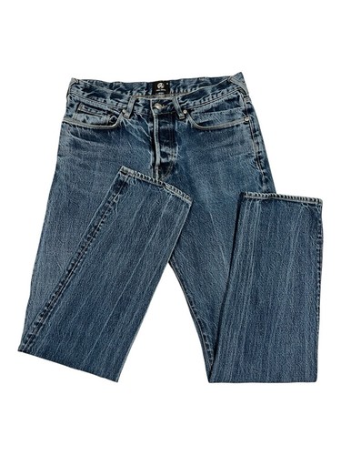 PS Paul Smith Pepper N Salt Washed Denim Jeans Blue Size 30R Organic Cotton - Picture 3 of 20