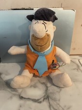 Fred Flinstone 12" plush Hanna Barbera Collection Official The Flinstones