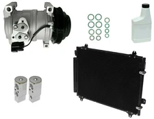 RYC Remanufactured Complete AC Compressor Kit CG73 (AEG351) With Condenser
