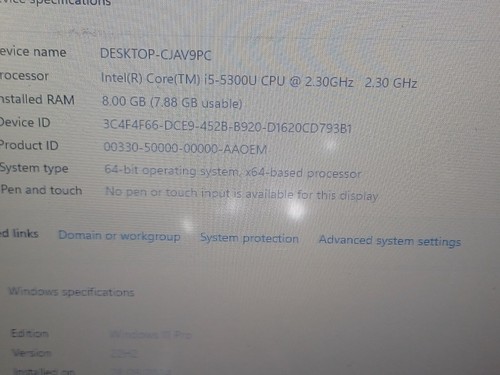 14 INCH HP ELITEBOOK 840 G2 CORE I5 8GB 128GB WINDOWS 11 PRO - Picture 4 of 10