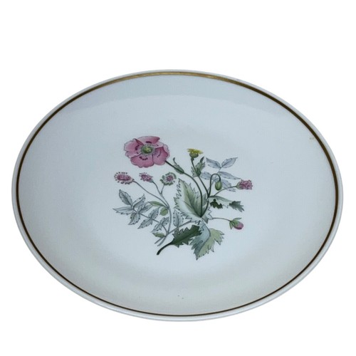 2 Richard Ginori Primavera Pink Floral Salad Plates Italy 8" - Picture 3 of 5