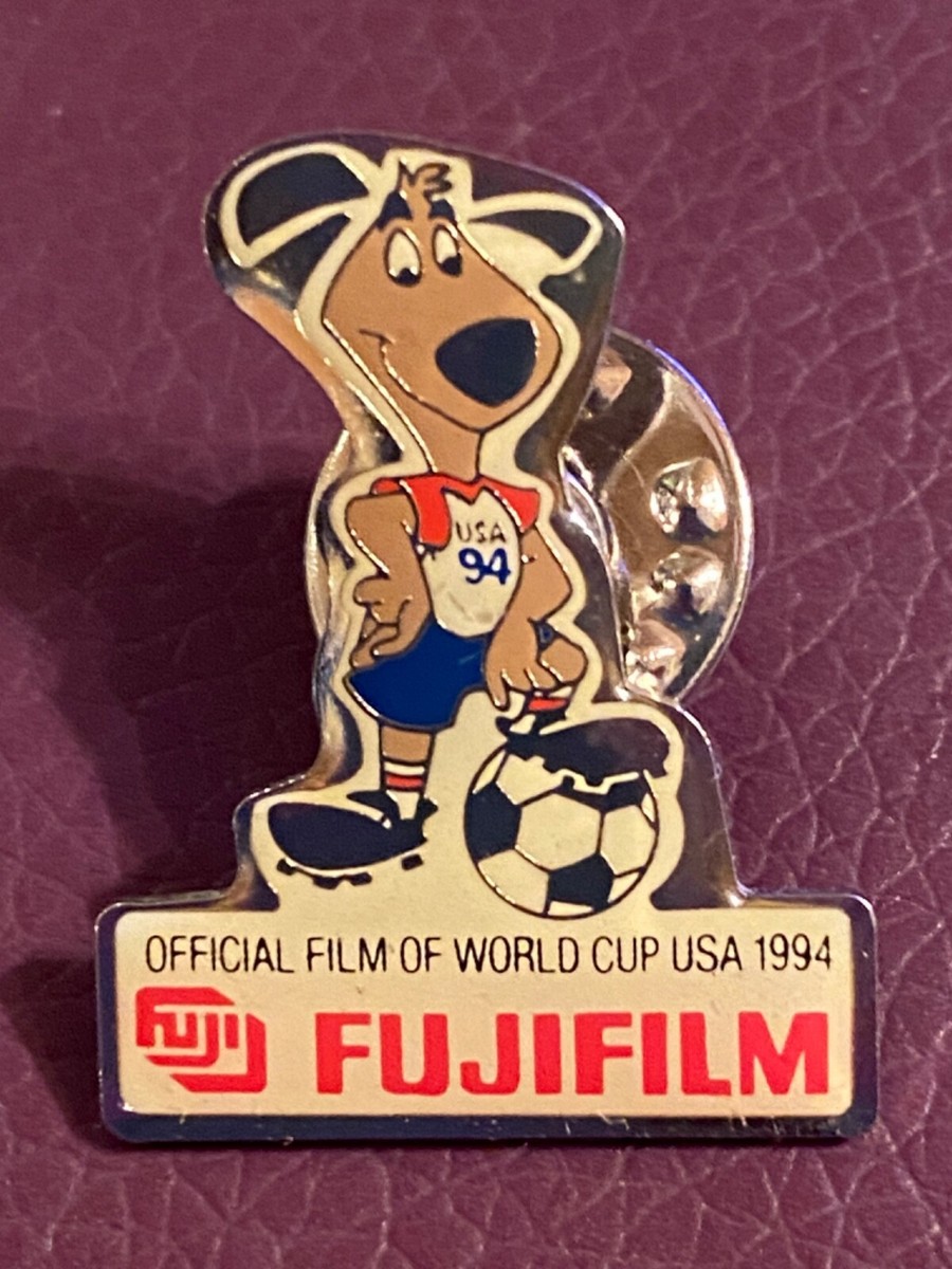 USA 1994 WORLD CUP SOCCER -- FUJIFILM MASCOT PIN | eBay