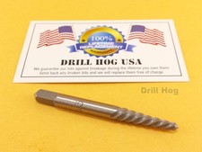 3 Spiral Easy Out Ez Out Round Screw Extractor Bolt Drill Hog Lifetime Warranty