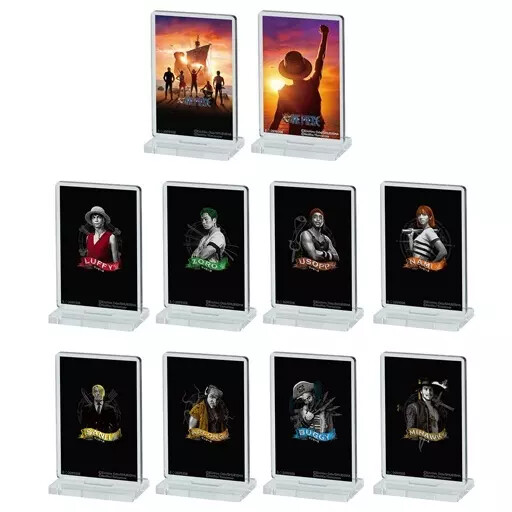 Acrylic Stand Panel All 10 Types Of Set A Netflix Series One Piece Poster