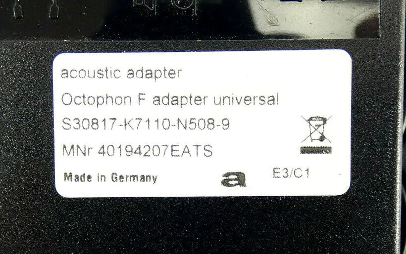 SIEMENS Optipoint 500 Standard f. HICOM/HI-PATH Anlage + OCTOPHON F Adapter - Bild 4 von 4