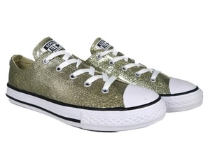 converse gold white