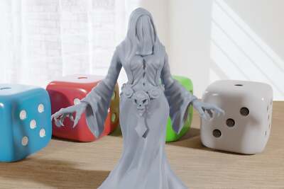 Nepeste - 3D Printed Minifigure - Proxy Minis for DnD, Baldurs Gate, Tabletop Fa