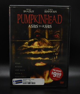 Pumpkinhead Ashes to Ashes DVD MINT 2007 Lance Henriksen