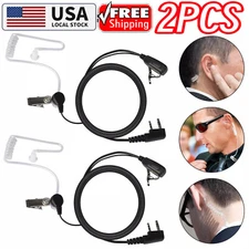 2 Pin Walkie Talkie Earpiece Headset Earphone For BAOFENG/BAOJIE/WEIERWEI Radio