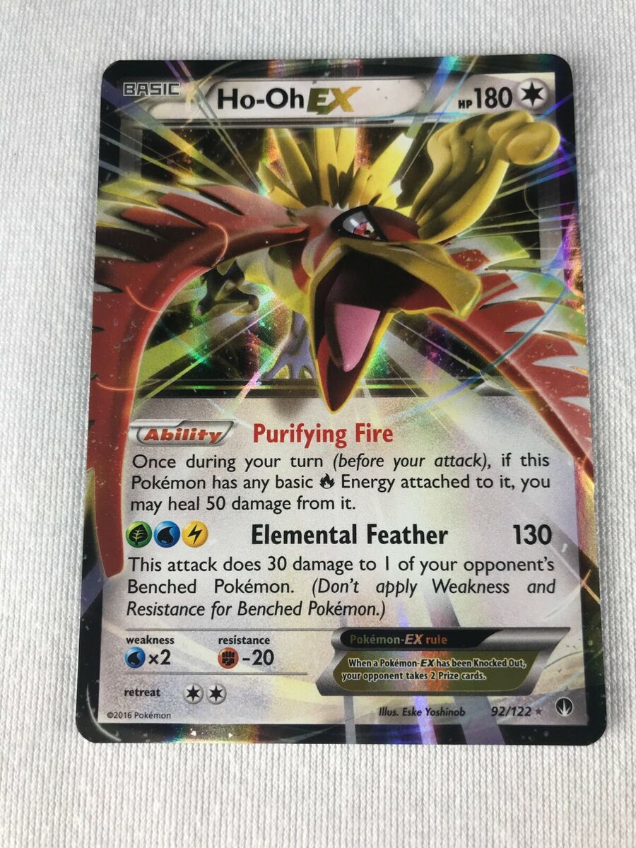 Ho-Oh EX - 92/122 - Ultra Rare