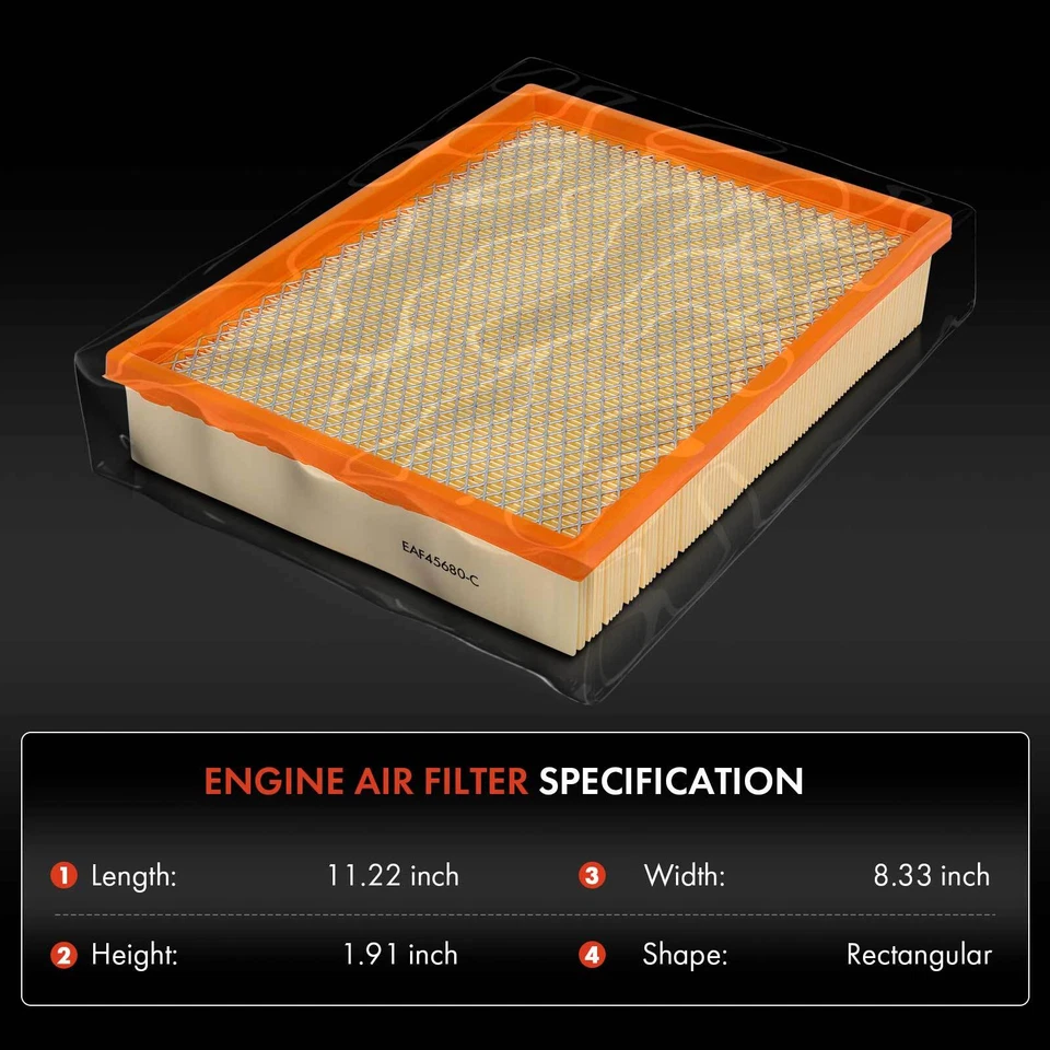 2x Filtro de aire del motor para Bentley Continental 93-95 Volvo 740 745 760 Rolls-Royce Foto 2 de 4