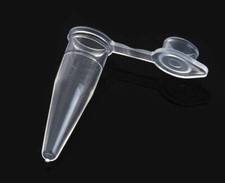 0.2ml Microcentrifuge Tubes 2000PCSCentrifuge Tubes with Attached LidClear Co...