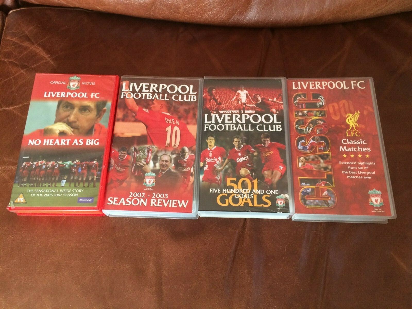 Official Liverpool FC VHS on Demand eBay