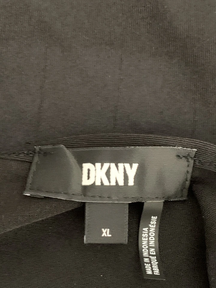 ¡NUEVO! Top Camisola DKNY Talla XL Cuello Redondo Elástico Cami con Correas Ajustables Negro Foto 4 de 4