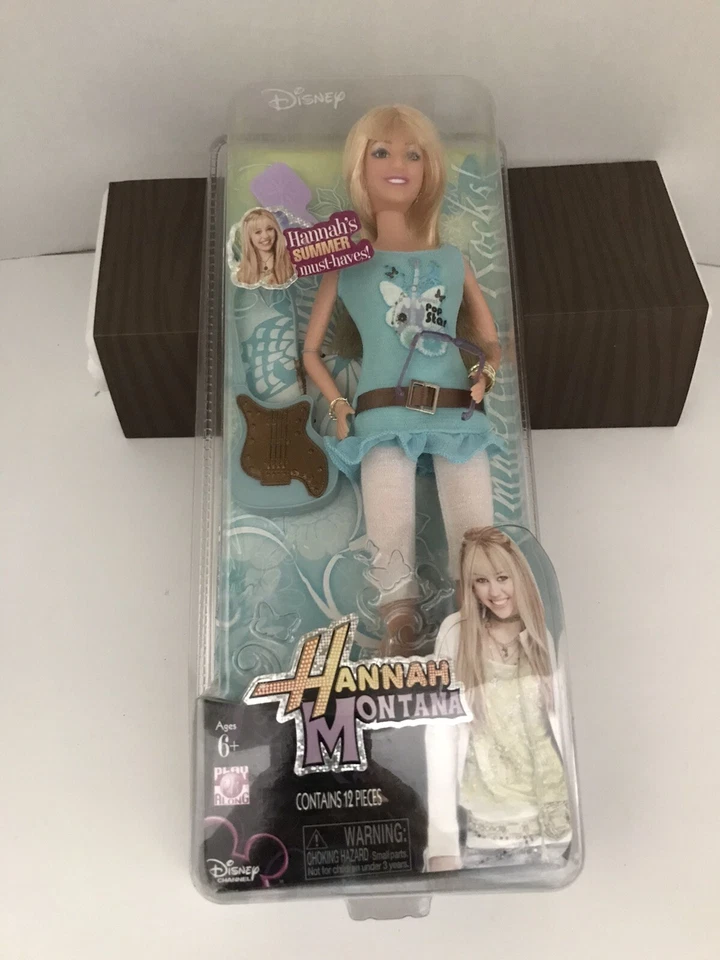 Figura Muñeca Disney Hannah Montana Miley Pop Star 12" Nueva En Caja RARA Foto 2 de 4