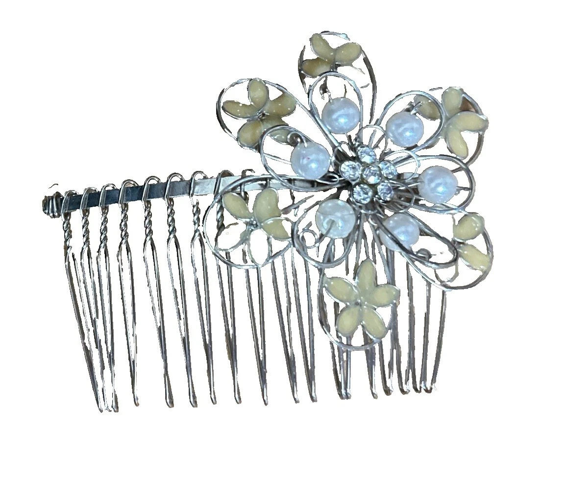Silver Original Vintage Hair Accessories