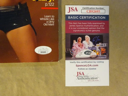 Signiertes Fergie Autogramm Maxim Magazin JSA COA - Bild 7 von 9