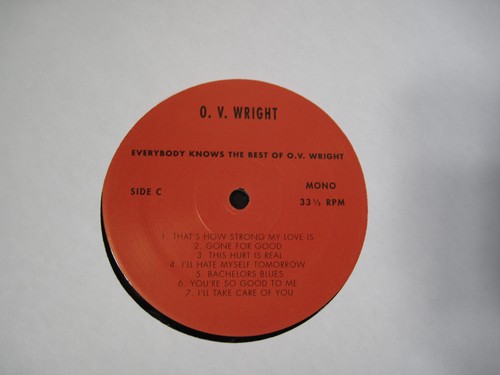 O.V. WRIGHT A Nickle & Nail & Ace Of Spades + Everybody Knows Best Of 2 LP EX/EX - Picture 7 of 8