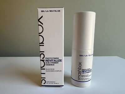 NEW Smashbox Photo Finish Revitalize 8-in-1 Primer Essence Spray 1 oz, NIB