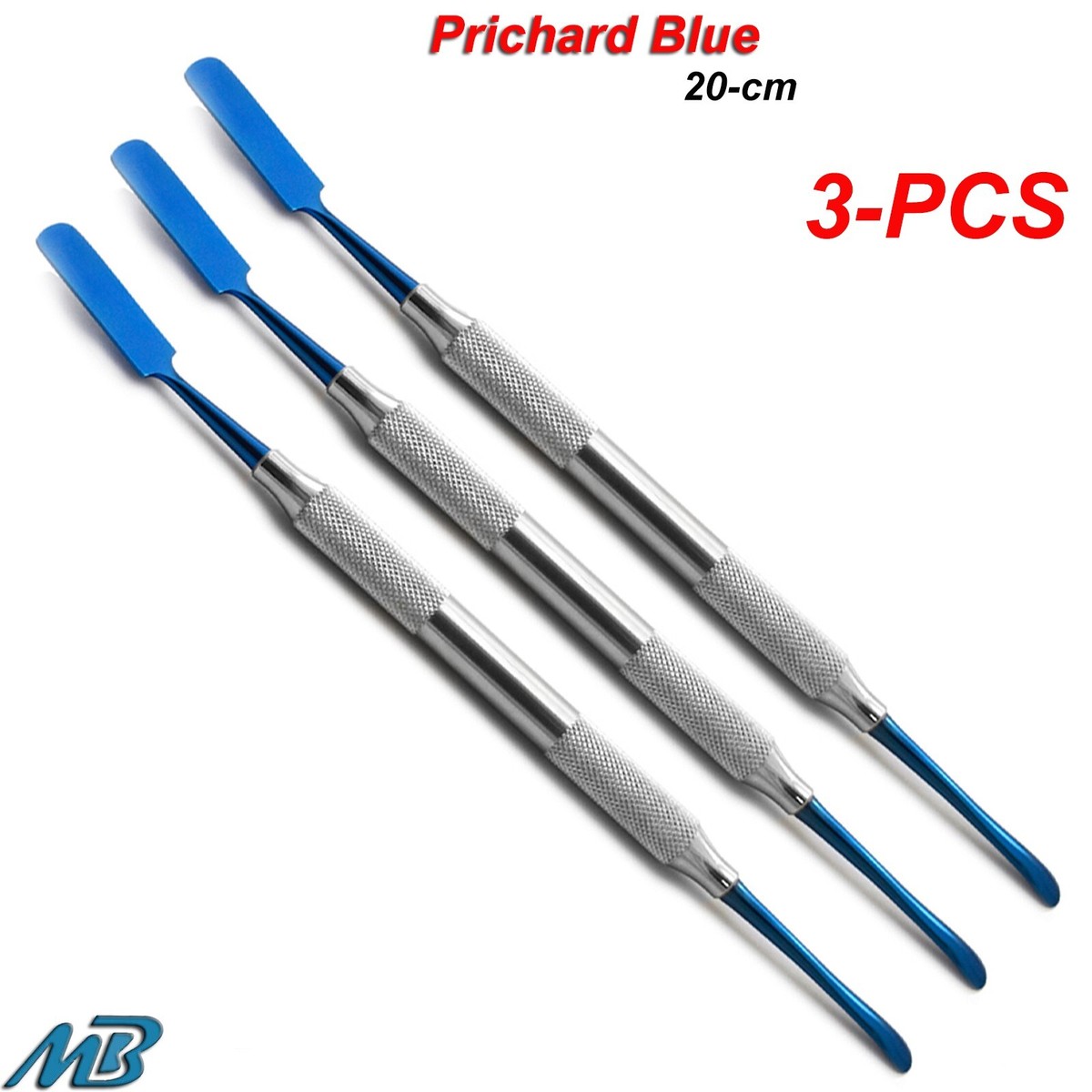 A2Z Dental Pritchard PR3 Periosteal Elevator Oral Implant Surgical Double Ended Instrument, Premium O.R Grade Stainless Steel Instrument - Foto 8