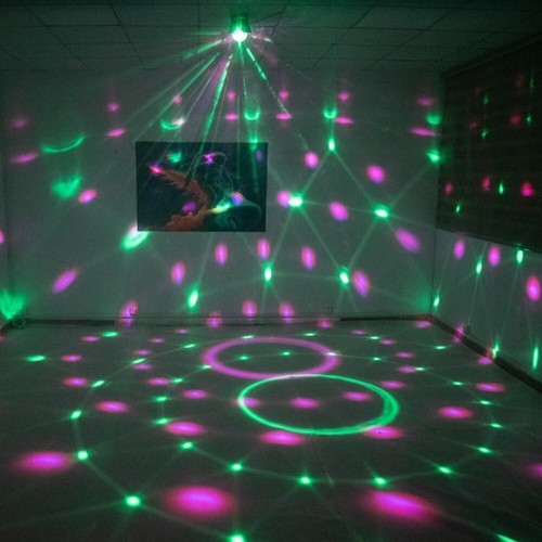 Voice Controlled Disco Ball Party Lights Birthday/Karaoke Parties - Picture 6 of 12