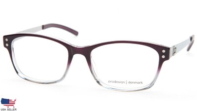 PRODESIGN DENMARK 6601 c.3542 VIOLET EYEGLASSES 52-16-130 Japan (DISPLAY MODEL)