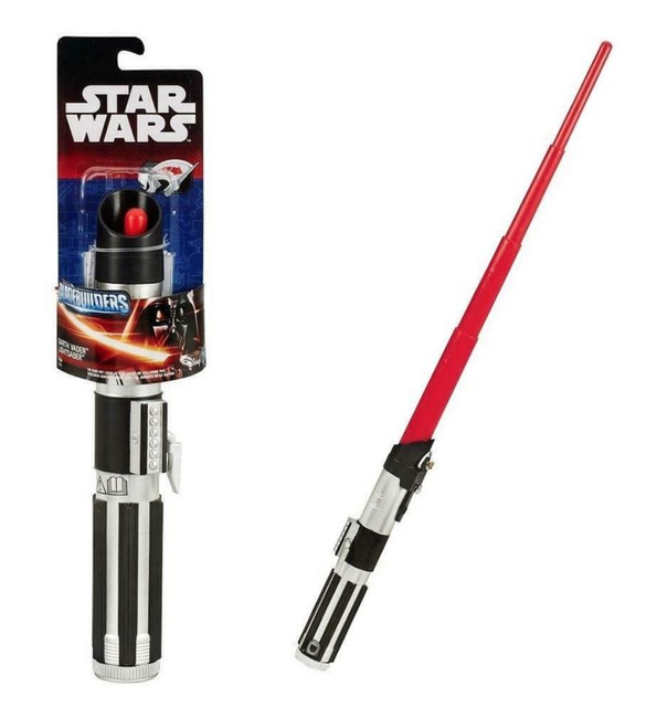 Hasbro Star Wars Extendable Lightsaber Darth Vader/?ObiWan Kenobi Kids