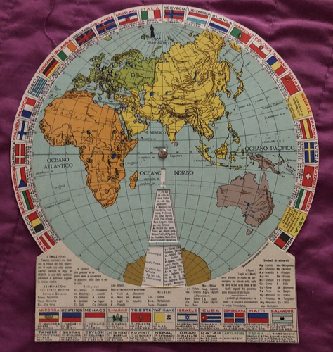 Cartina Geografica anni '45/48 - Spedizione gratuita - Foto 3 di 7