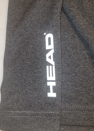 Head Hypertek Athletic Shirt Top Mens Small Dark grey Long Sleeve Crew Dry Fit - Picture 5 of 5