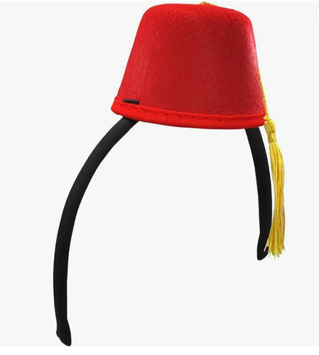 Unisex Adult Monkey in Fez Hat Kit Costume Set - Picture 2 of 5