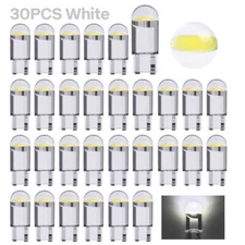 Super White T10 194 168 W5W 2825 LED License Plate Interior Light Bulb 6500K 30X