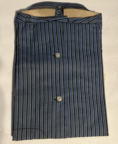 Vintage 50s Kolesport Sportswear Striped Short Sleeve Shirt Mens L - NWT - Picture 2 of 4
